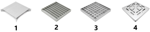 Kratka Ściekowa dolna KSD mini 200-110 Kratka Ściekowa dolna KSD mini 200-110