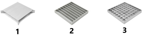 Kratka ściekowa dolna KRD 250-110 Kratka ściekowa dolna KRD 250-110