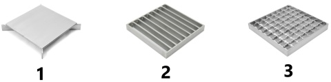 Kratka ściekowa dolna KRD 300-160 Kratka ściekowa dolna KRD 300-160