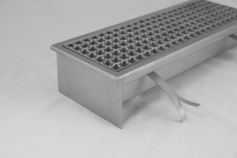 Odwodnienie Liniowe Odpływ nierdz. AISI 304, S200 L=1,0 m, KSD110