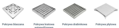Wpust KSB 200/110 pokrywa kratowa antypoślizgowa
