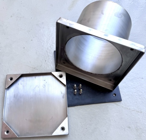 Rewizja 200/160 pokrywa pod zabudowę płytką
