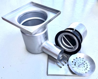 Wpust KSB 150/050 pokrywa perforowana