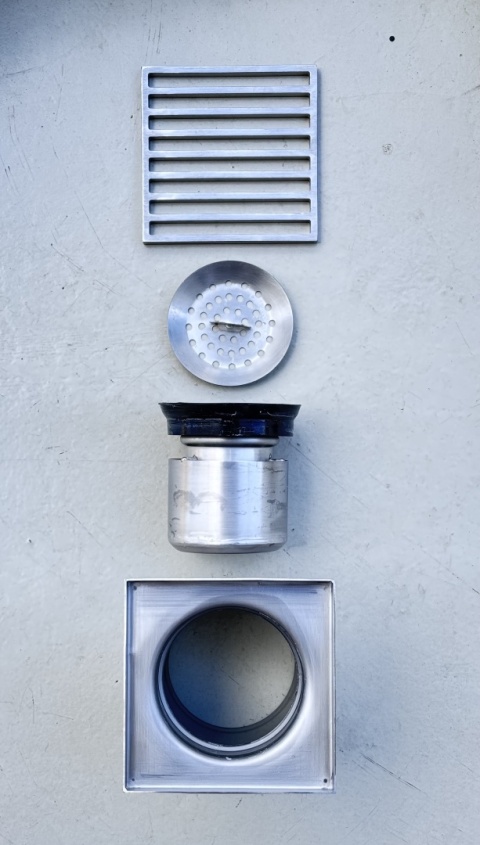 Wpust KSD 150/110 pokrywa drabinowa